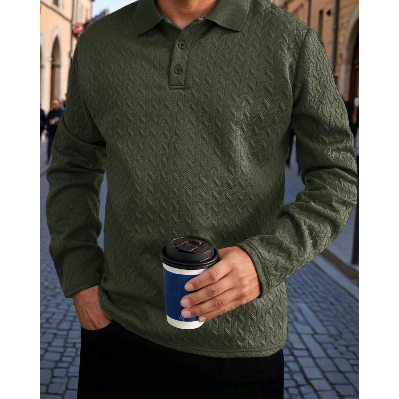 Men S Short Sleeve Casual Solid Color Polo Shirt