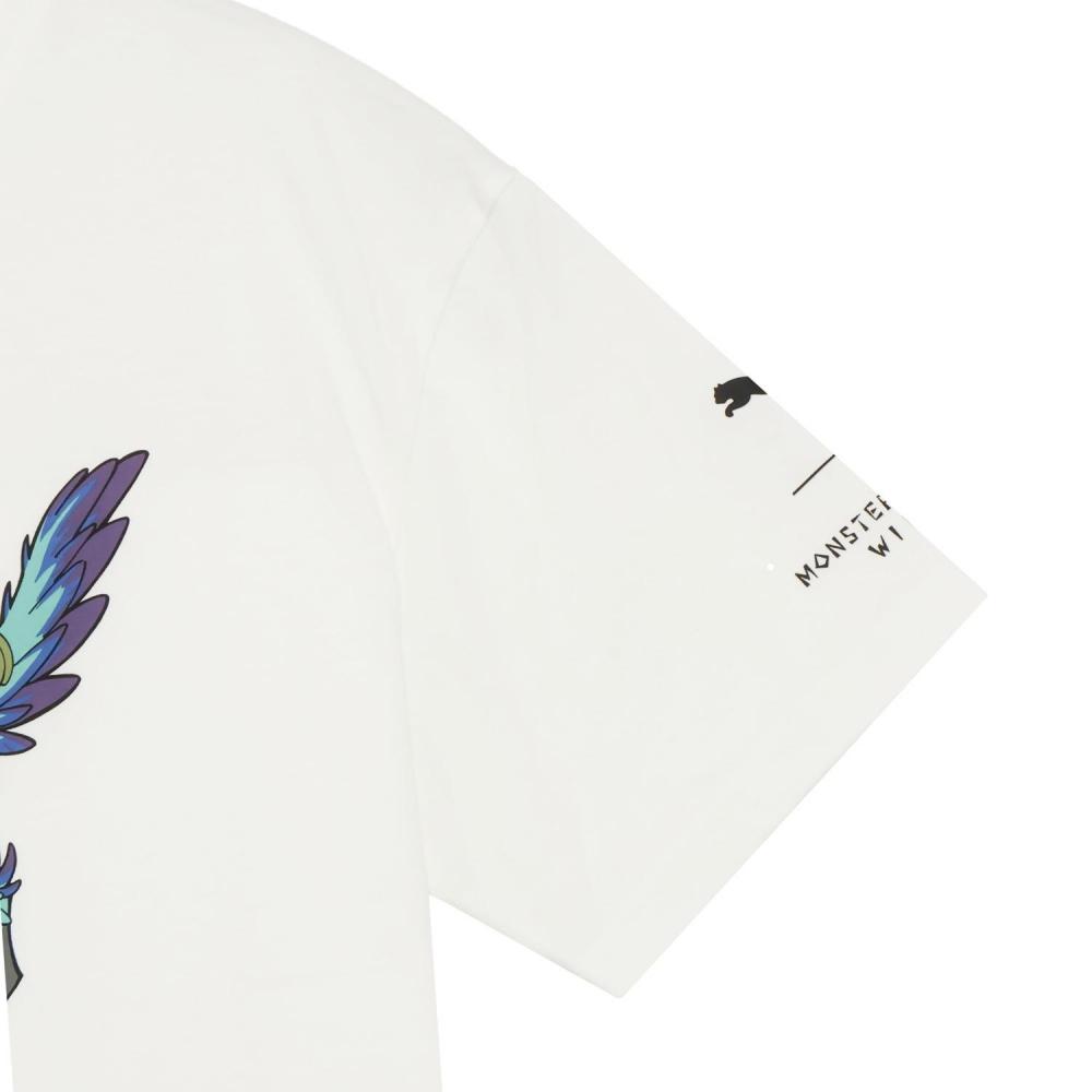 Puma M Monster Hunter Wilds Ss Tee 636486 52Wh Wh