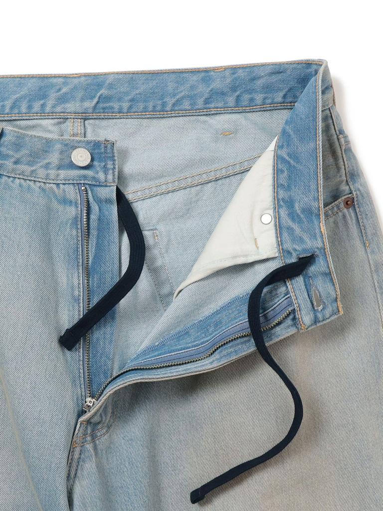 Beams Wijde Pasvorm Jeans Maat 11210299791 Herenbroek, MID_BLUE, L,