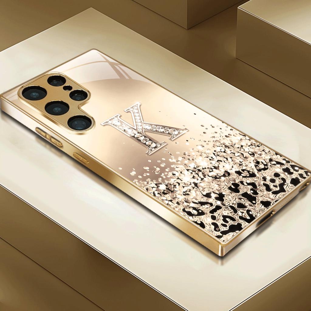 High-end PhoneCase Electroplated Glass TPU PhoneCase for Samsung Galaxy S26 S25 S24 S23 S22 S21 FE,Ultra,Plus Dropresistant