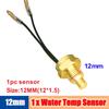 Medidor de Temperatura Automático com Sensor 1/8 NPT 52mm LED Digital Indicador de Temperatura do Óleo/Água Pressão do Óleo PSI Manômetro Preto para Carro a Gasolina