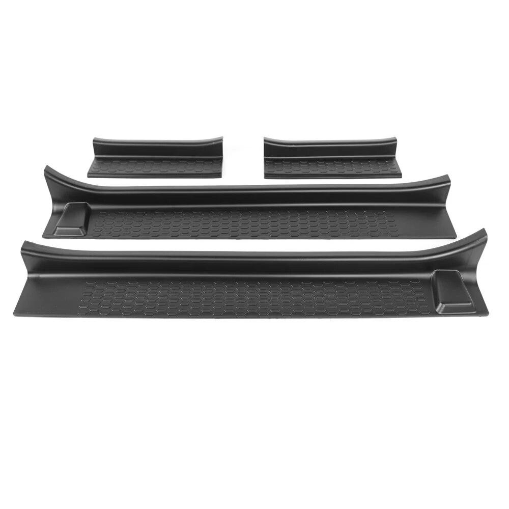 Door Plate Cover Sill for Jeep Wrangler JL Gladiator JT 2018-2022 Entry Guards Door Sill Plate Protectors 4-Door Car Accessories