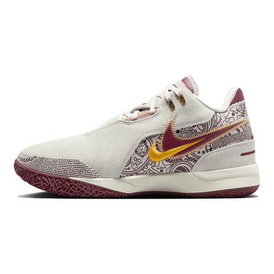 Zoom LeBron NXXT Gen AMPD Cavaliers Erkek Spor Ayakkabıları Krem Açık Kemik Takım-Kızıl FZ7888-001