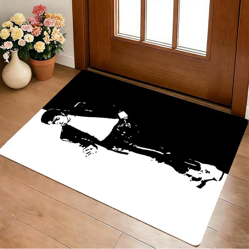 Tappeto Antiscivolo per Soggiorno Michael Jackson Tappeto Morbido per Camera da Letto Sala Giochi Stanza dei Bambini Divano Ufficio Decorazione Casa Zerbino