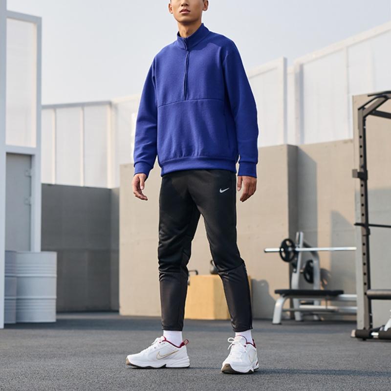 New Nike Dri-Fit IMPOSSIBLYSOFT Sweatshirt Men's Dark Royal Blue/Space Blue HQ6954-455