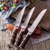 Forged Boning Knife Butcher Knife Stainless Steel Meat Cleaver  Slicing Knife Kitchen Chef Knives with Sheath