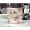 20Pcs/Bag Napkins Paper Butterfly Floral Print Decoupage Napkin Paper Tissue for Xmas Wedding  Decor Party Table Supplies