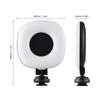 2 Pack Pocket LED Video Light Camera Light Photography LED Fill Light 3 Lighting Modes 3 Levels Brightness Built-in Battery with