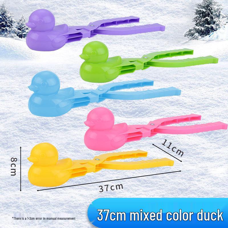 Large Snowball Maker Set - Duck, Heart, Snowman Shapes