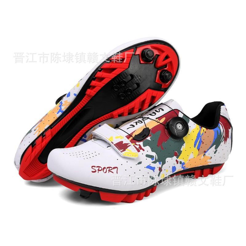 Unisex Mountain Bike Cycling Shoes With Rigid Sole Road MTB Indoor Trainer Use