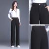 Damen Anzughose mit fließendem Schnitt und geradem Bein, Frühjahr/Herbst 2026: Locker, Schlankmachend, High-Waist, Elegant, Schmal-Weiter Bein, Lässiger Stil.