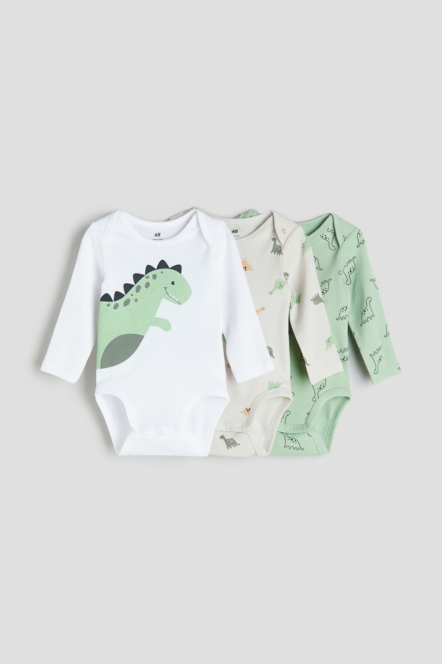 

Три пары боди с длинными рукавами