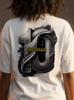 Neymar 10 Graphic Tee, Abstract Football Legend Shirt, Soccer Fan Back Print T-shirt, Vintage Streetwear Graphic Top, Neymar Inspired Gift