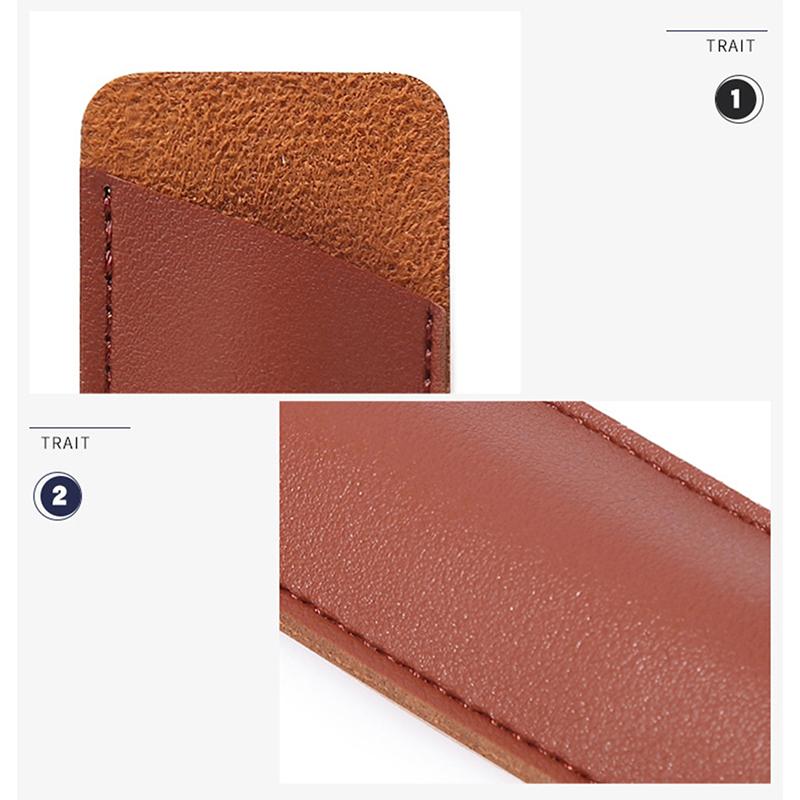 Pu Leather Pencil Case School Pen Storage Bag Cute Pen Case Gel Pen Case