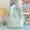 Schoolbag Korean Polka Dot Bow Sweet Schoolbag Female Junior High School College Student College Style Backpack Travel Backpack
