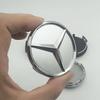 Heißer Autoaufkleber 4 Stück 60 mm Felgendeckel Radnabendeckel für Mercedes Benz A B C E S CLA CLS GLK ML GLA GLB GLC GLE Zubehör