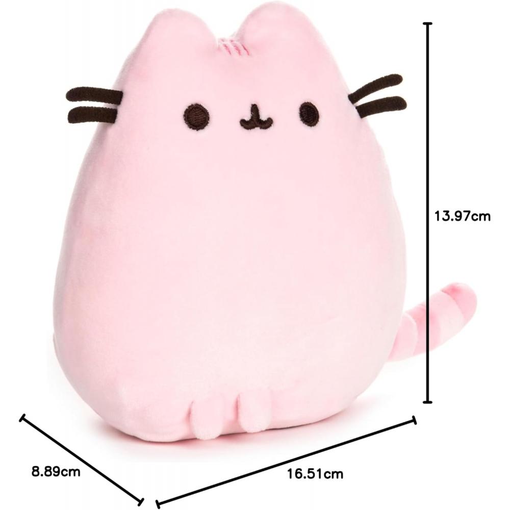 Gund Pusheen Pet Pose Plyšové zvíře Kočka Růžová 6 palců Růžová