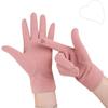 Autumn Winter Thin Korean-Style Tencel De Velvet Touchscreen Gloves Single-Layer Outdoor Cycling Driving Warm Womens Gloves