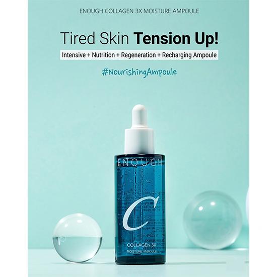 Enough Collagen 3X Moisture Ampoule 50ml / Cream 50ml (3 Options)