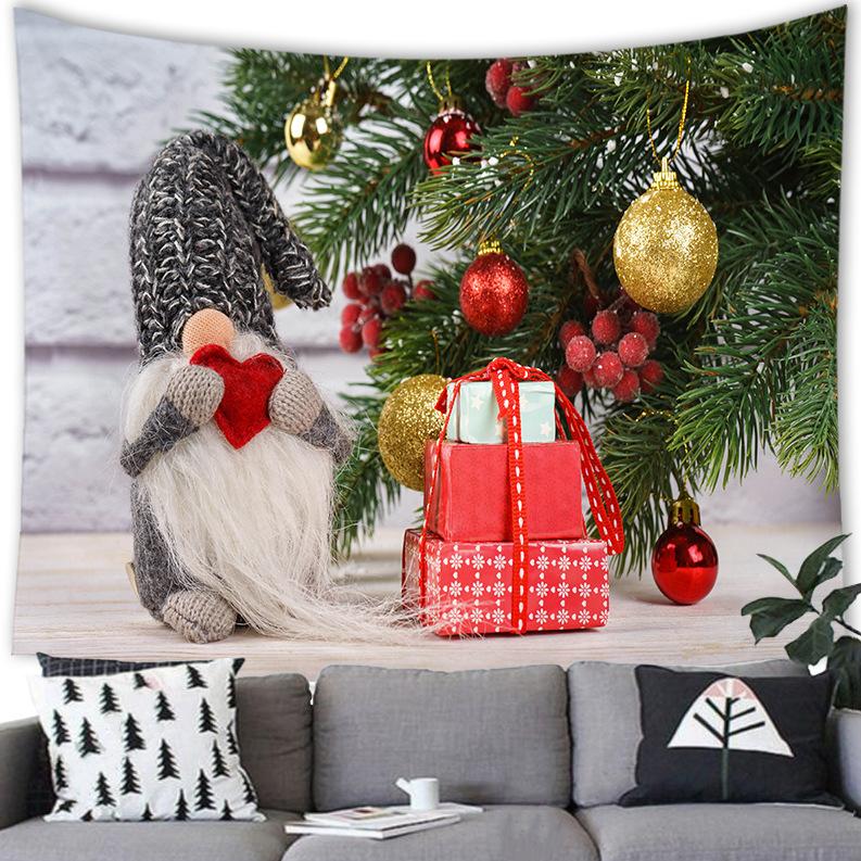 

Рождественский гном домашний гобелен настенная живопись 100x75cm