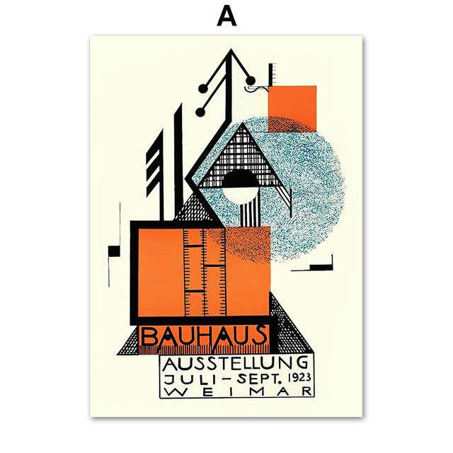 

Баухаус абстрактные геометрические простые современные постеры с изображением глаз, печать на холсте, настенное украшение, домашние картины для гостиной 21*30cm