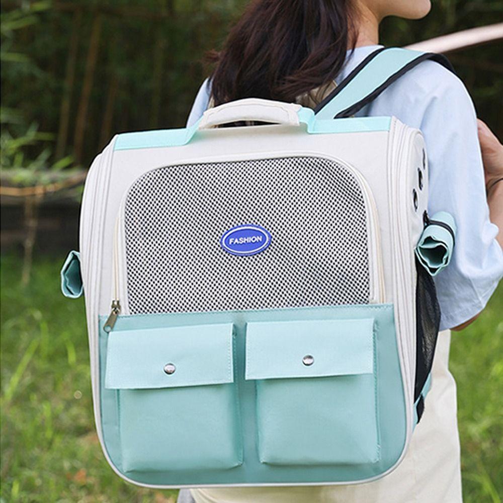 Ventilation Pet Travel Bags Breathable Cat Carrying Bag Pet Carrier Backpack Pet Supplies