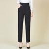 Yalu Women's High-Waist Straight Leg Suit Trousers