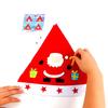 3Pcs/Set Craft Kit Creative Cartoon New Christmas Hat Personality Non-woven Toys Handmade For Children High Quality