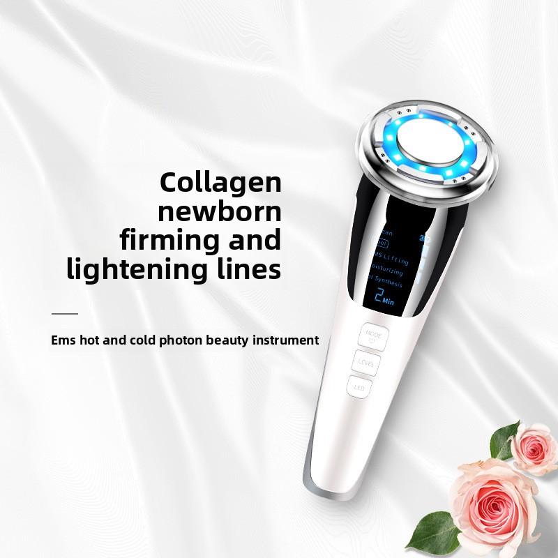 Photon Skin Rejuvenation Instrument Beauty Salon Liftingaction and Firming Facial Micro-current Facial Introduction Beauty Instrument Home Use
