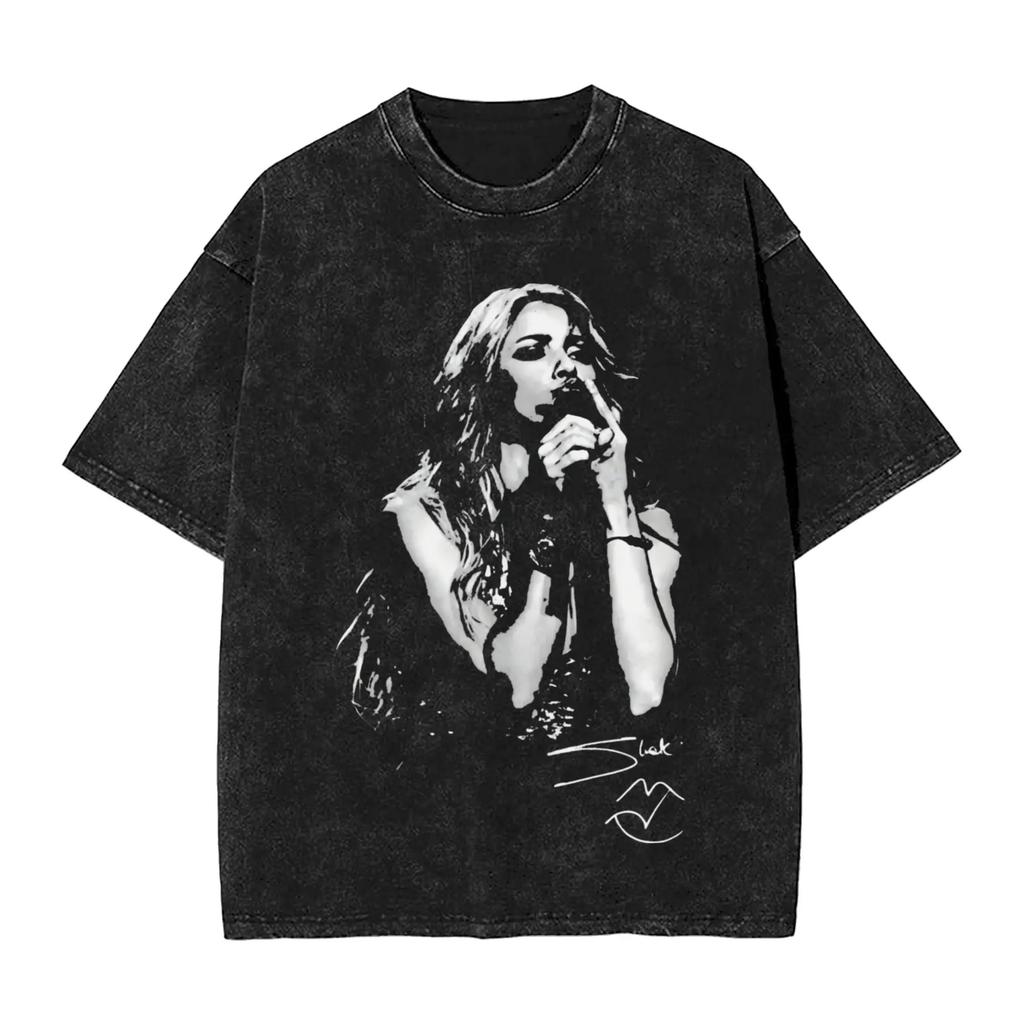 Hot Sale Shakira Las Mujeres Ya No Lloran World Tour 2026 Poster Print T-Shirt Men Women O-neck Cotton Streetwear Hip Hop Fashion Top Summer New Tee