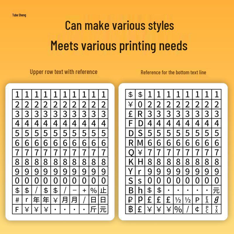 Double-Row 10-Digit Price Tagging Machine with Date Marker