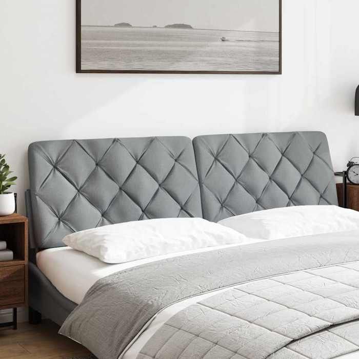 VidaXL Light Grey Headboard Cushion 180 Cm Fabric 4019233