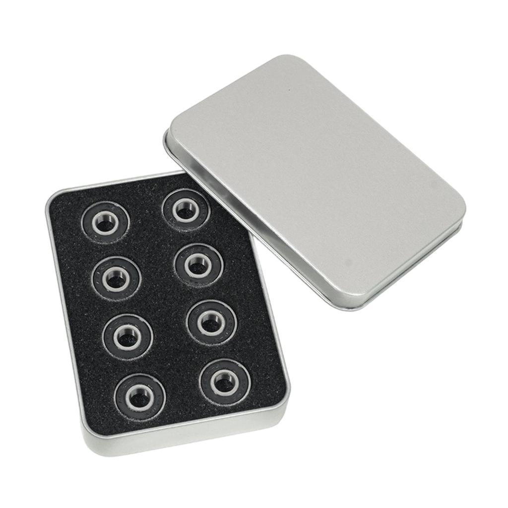 608RS9 Steel Skateboard Bearings, Highfunctional Replacement Parts for And Skating
