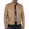 Men's PU Leather Jacket Motocycle Biker Jacket Spring Fall Jackets for Men Casual Solid Color Streetwear