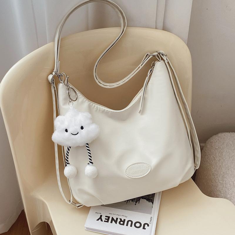 Fashion Soft Face Holder Extra Large Bag Women's 2025 New Large-capacity Niche Messenger Bag, Foreign-style Commuter Shoulder Bag