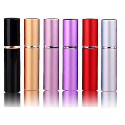 Mini atomizator de parfum reîncărcat portabil de călătorie de 5 ml. Flacon pulverizator de sticlă gol