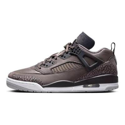 Air Spizike Low Cave Stone Anthracite Unisexové tenisky Hnědá Středně popelavá Ratanová FQ1759-201