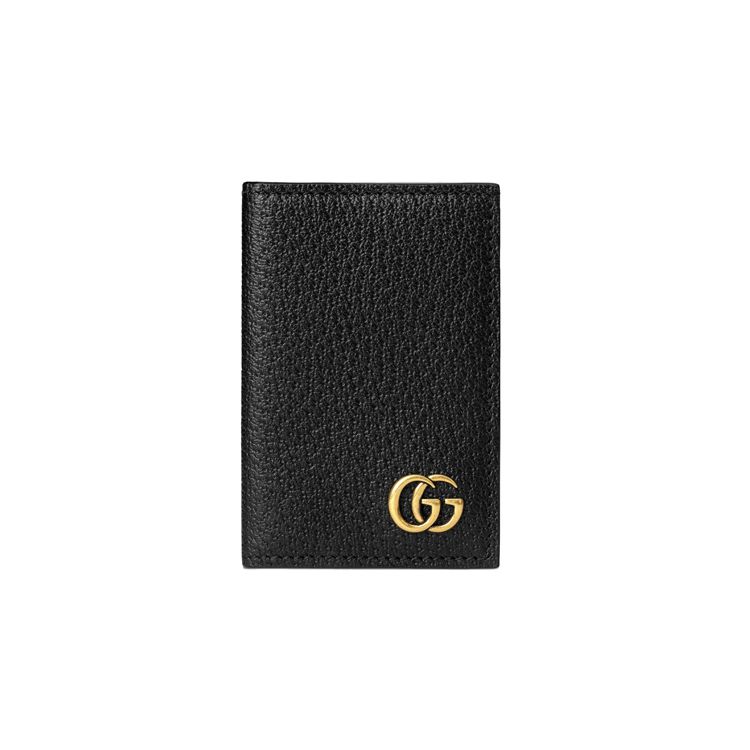 Gucci Marmont Gold Logo Double Fold