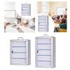 Phones Storage Cabinet Student Sturdy Aluminum Alloy Classroom Dormitory Meeting Transparent Door Portable Handle Storagebox