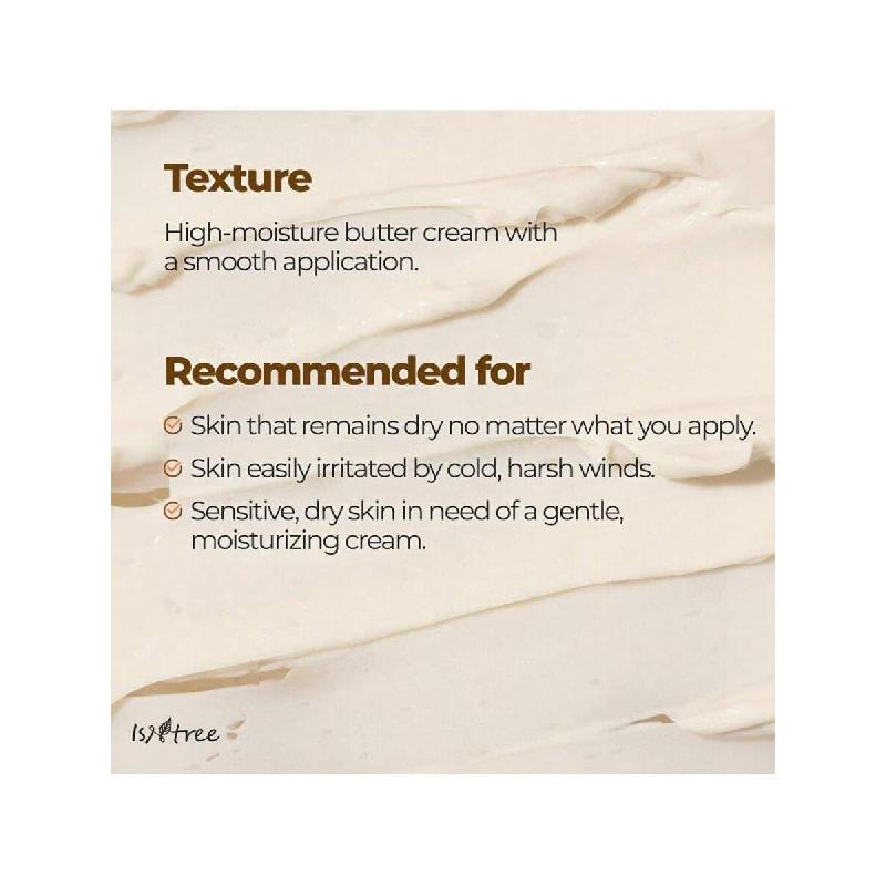 Isntree Yam Root Vegan Milk Cream 80ml | Näringsrik Återfuktare | Vegansk Mjölk Återfuktare | Koreansk Hudvård