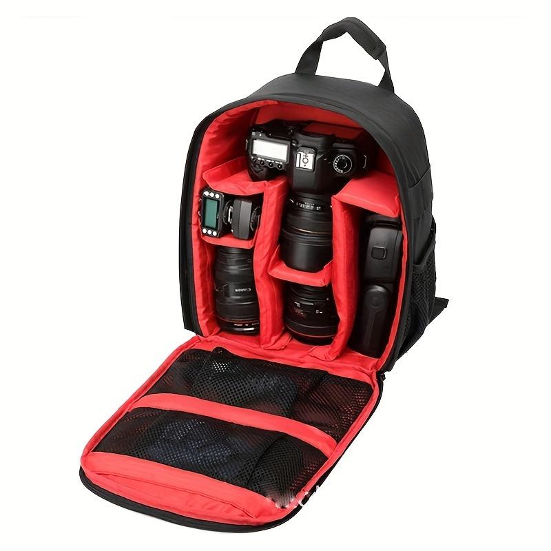 Camera Backpack - Large Capacity Waterproof SLR Camera Backpack - Wear-Resistant, Unisex, for Outdoor Photography