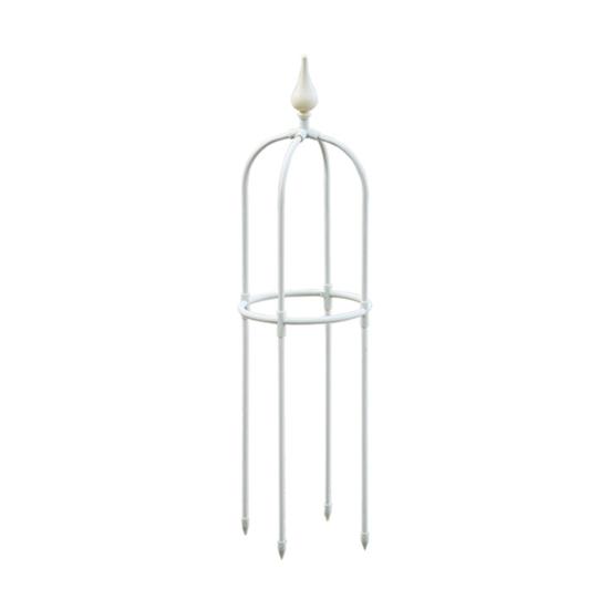 Plant Obelisk Trellis Climbing Plants Garden Tower Trellis Outdoor Rose Bush Support Rustproof Metal Trellis for Potted Plant Clematis Vine Jasmine