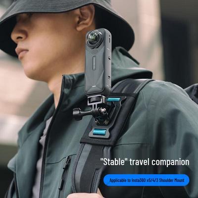 Soporte de clip para mochila para cámara de acción Insta360 SUREWO