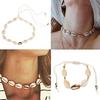 Bracelets de Coquillages Chevillettes Perles de Coquillages Naturels Collier Bijoux pour Hommes