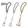 Religious Islamic Prayer Beads 33 Tesbih Zikr Daily with Tassels