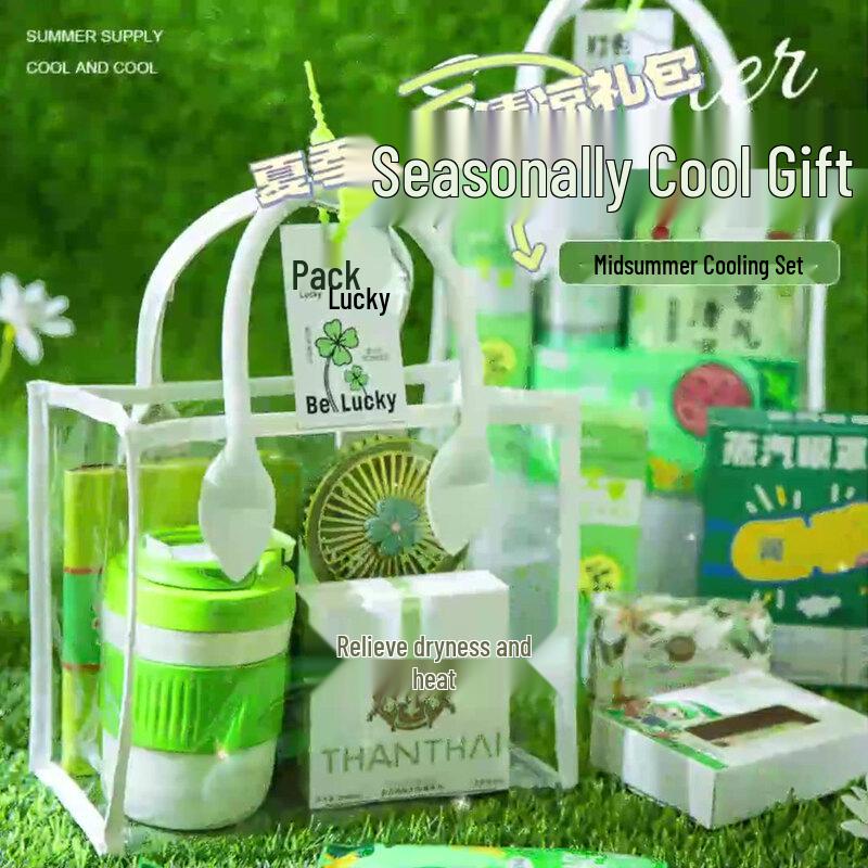 Yiyayun Summer Cooling & Heatstroke Prevention Gift Set