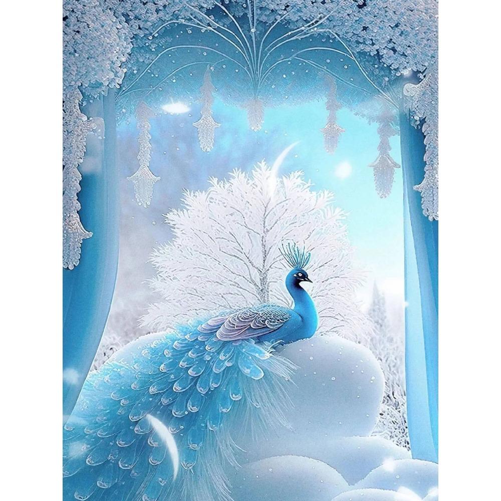 DIY Full Round Diamond Painting Cross Stitch 3D Cute Animal Home Decorative Art Scene Painting Diamond Painting 5d Diamond Art Painting