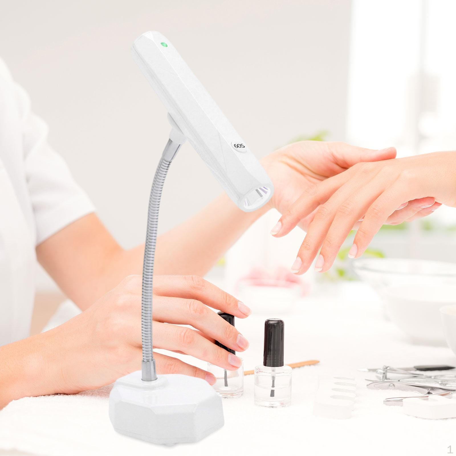 

Легкий маникюр для гелевых ногтей, домашняя поворотная перезаряжаемая лампа для отверждения белый