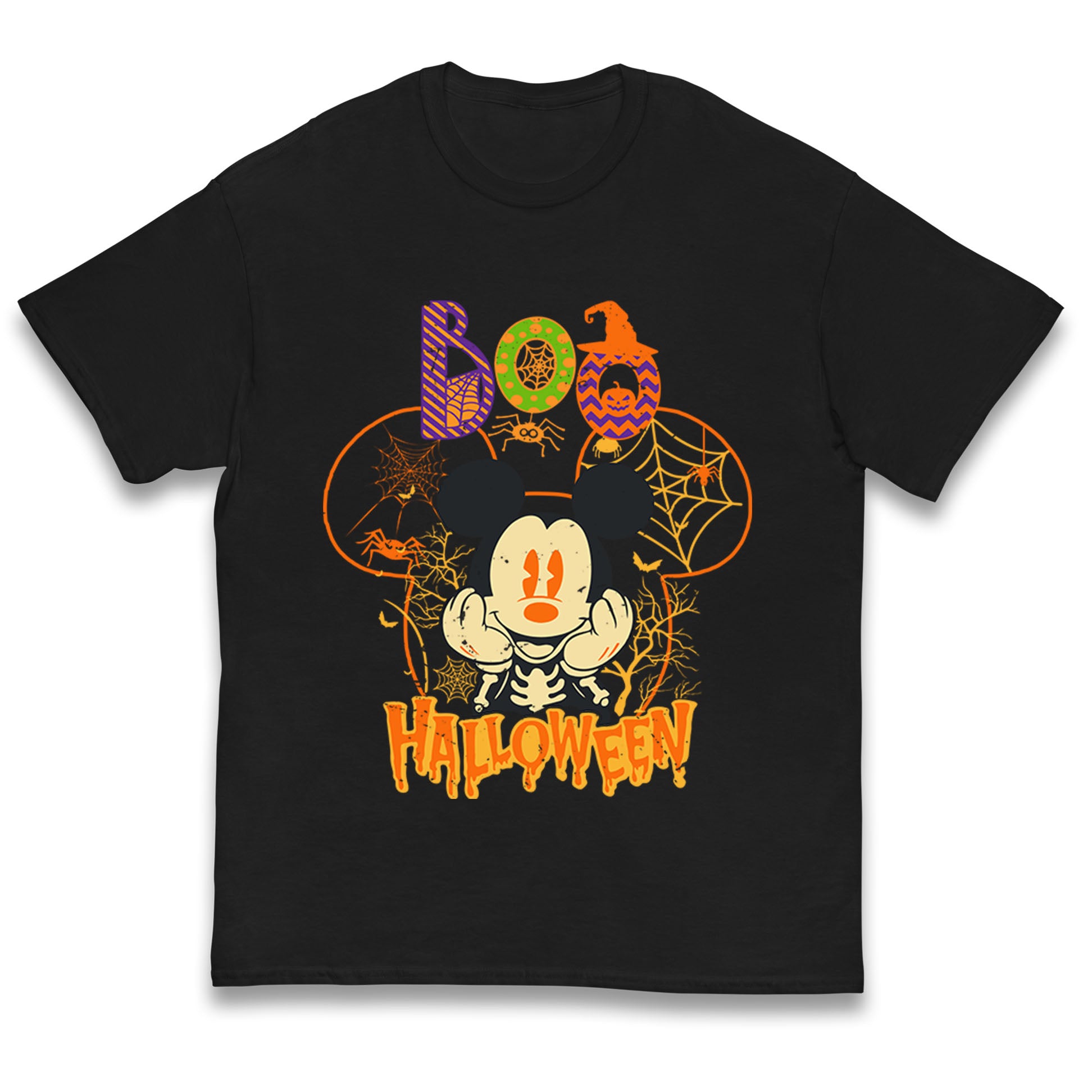 Mickey Mouse Boo Halloween Kids T Shirt 140