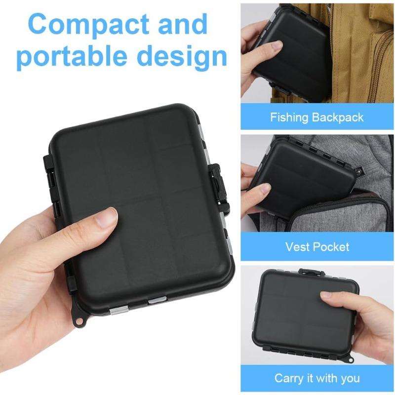 205pcs Fishing Line Beads Gear Set,Sea Tackle Kit Including Hook, Brass Weight, Space Bean, Swivel, O-ring, Swivel Sequin with Tackle Box